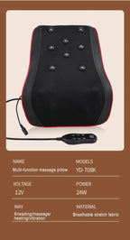 Electric Shiatsu Neck Massager - Heating Traction