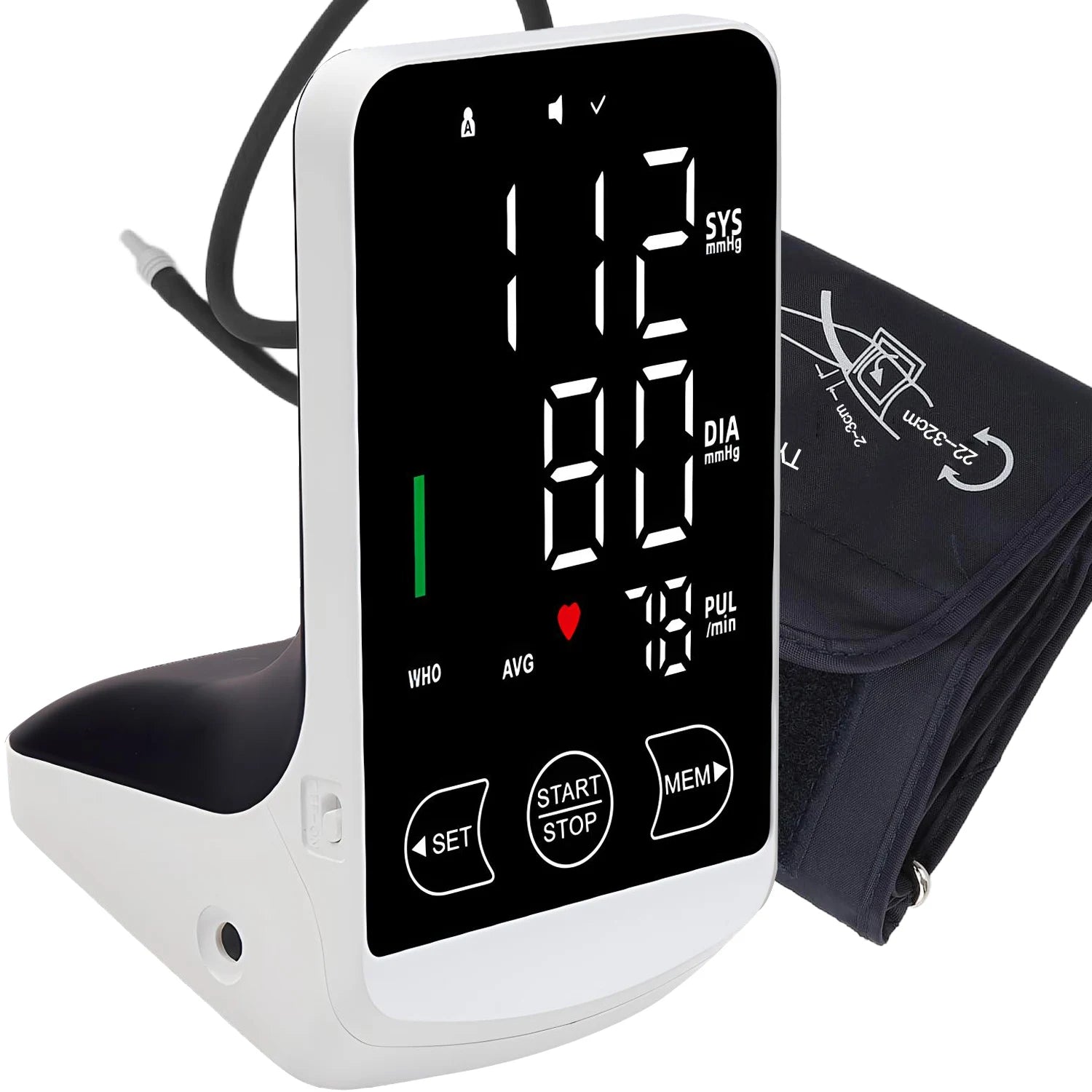 Blood Pressure Monitor - Large Display (Rechargeable)