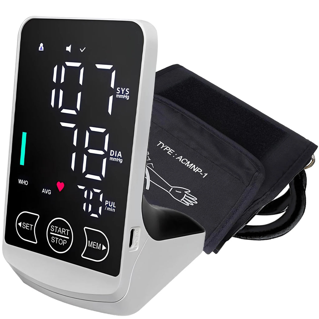 Blood Pressure Monitor - Large Display (Rechargeable)