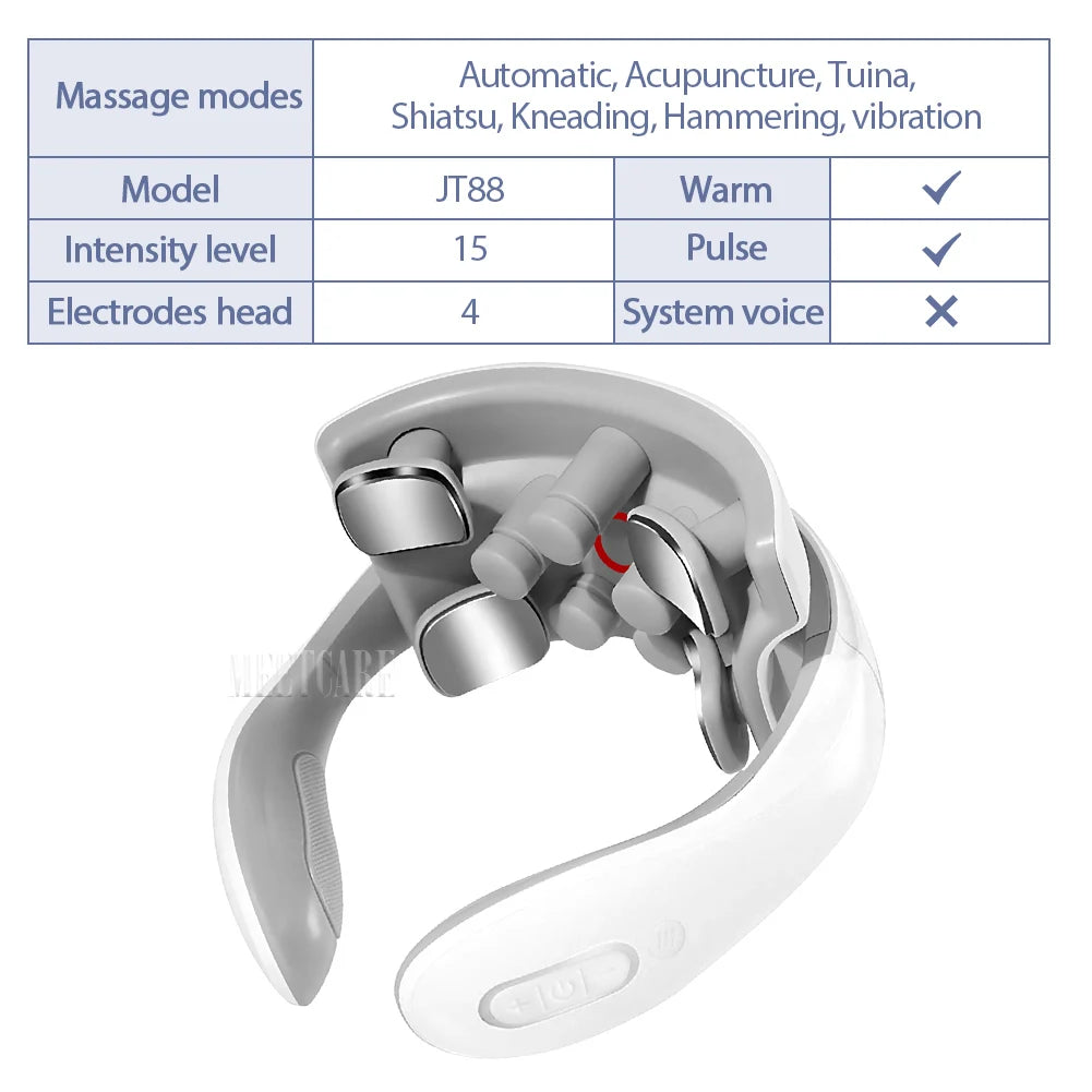 TENS Pulse Massager - EMS Shoulder Cervical Relief
