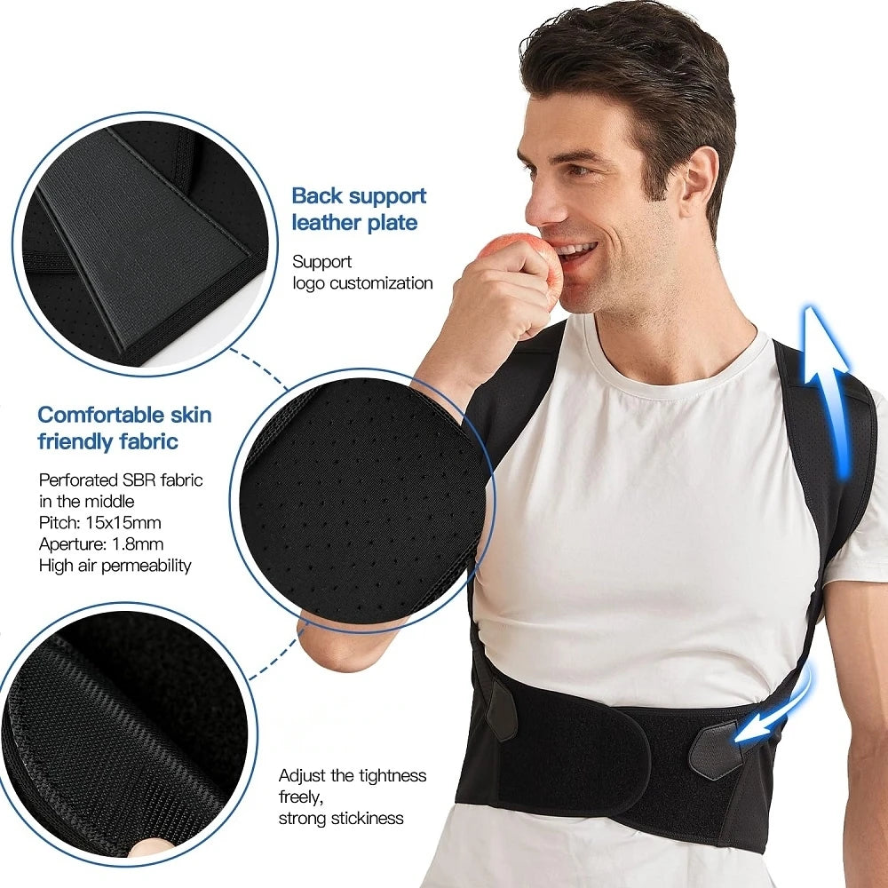 Back Brace Posture Corrector - Full Spine Support