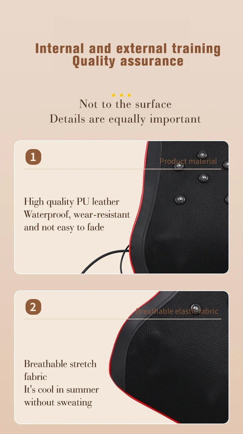 Electric Shiatsu Neck Massager - Heating Traction