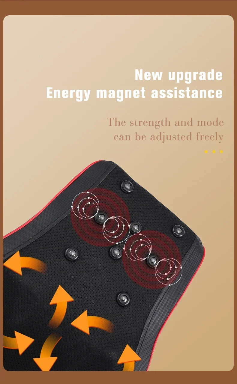 Electric Shiatsu Neck Massager - Heating Traction