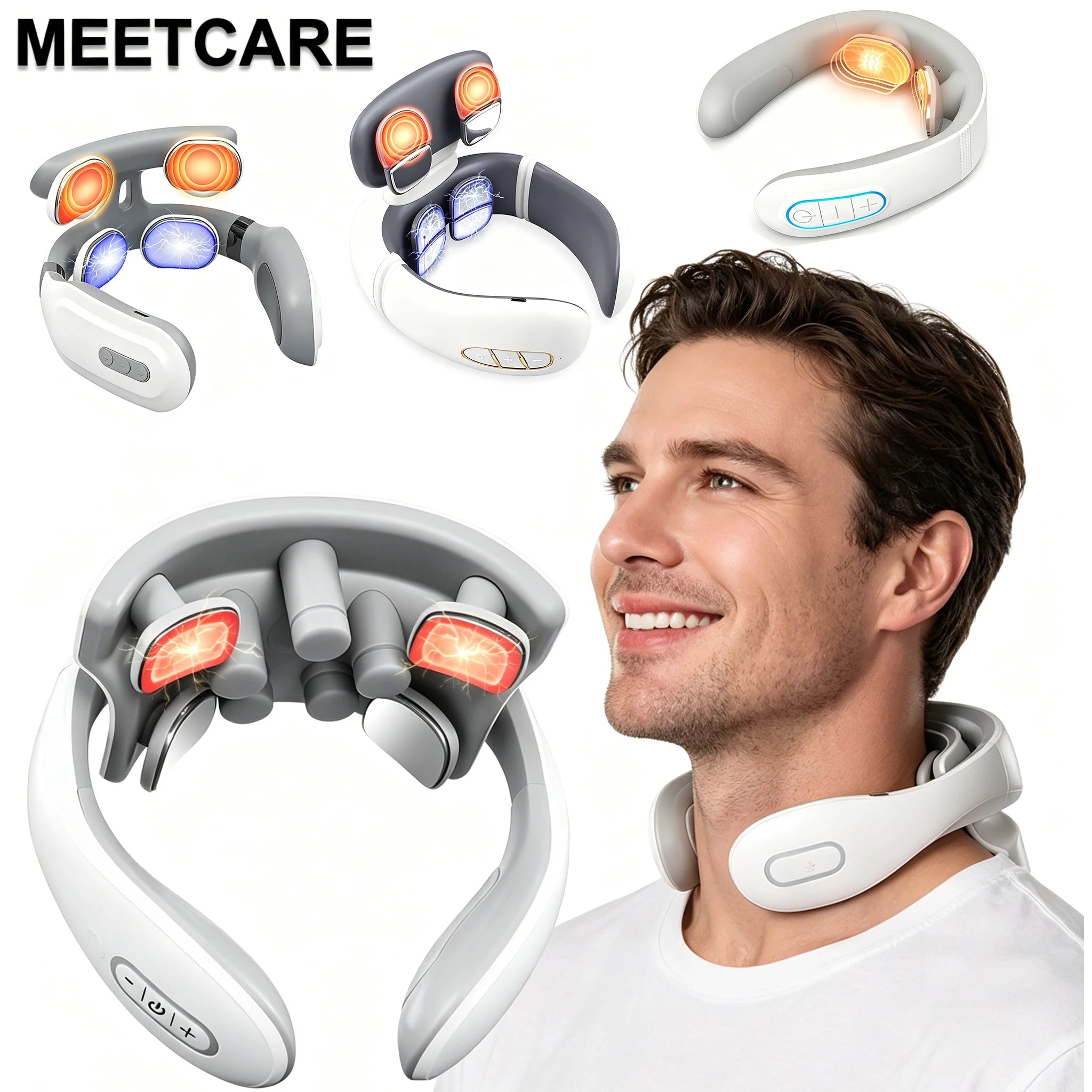 TENS Pulse Massager - EMS Shoulder Cervical Relief
