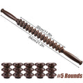 Wooden Massage Roller - Gua Sha Trigger Point Tool