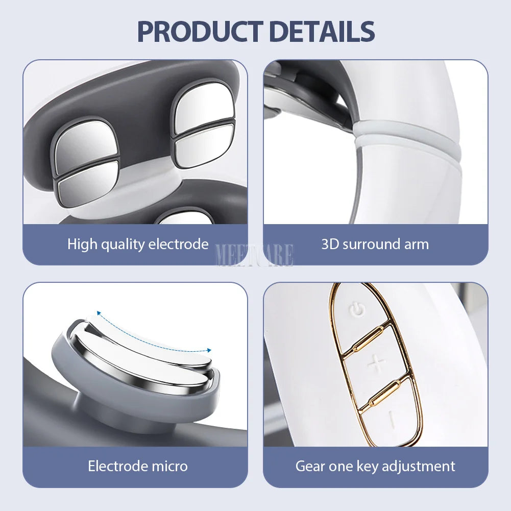 TENS Pulse Massager - EMS Shoulder Cervical Relief