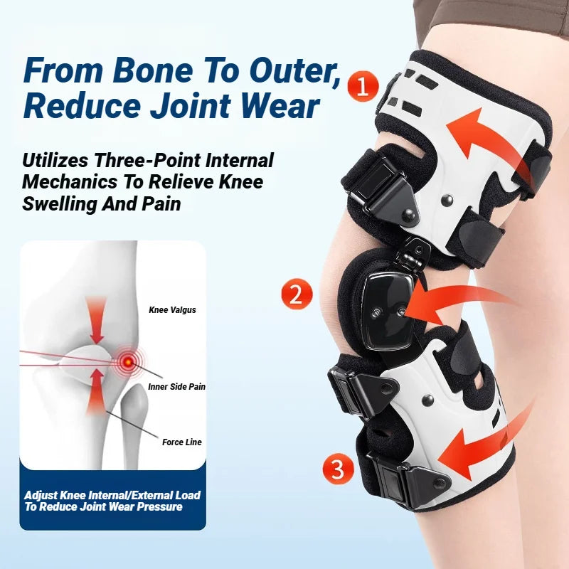 Hinged Knee Brace - Pain Relief for Arthritis