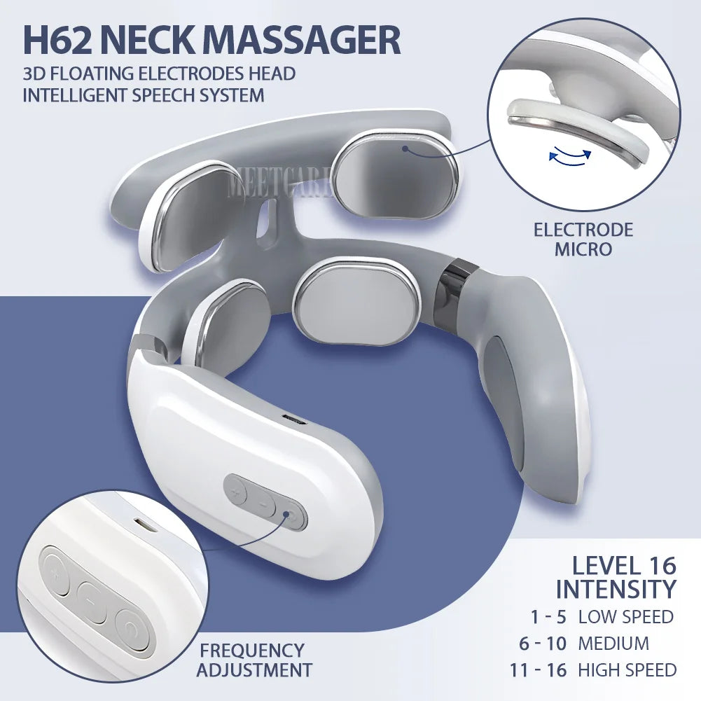 TENS Pulse Massager - EMS Shoulder Cervical Relief