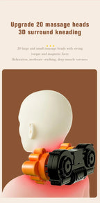 Electric Shiatsu Neck Massager - Heating Traction