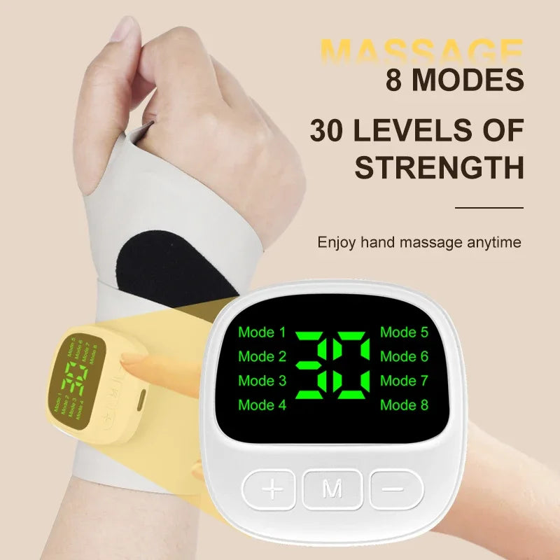 Cordless Hand Massager - USB Wrist Support Brace