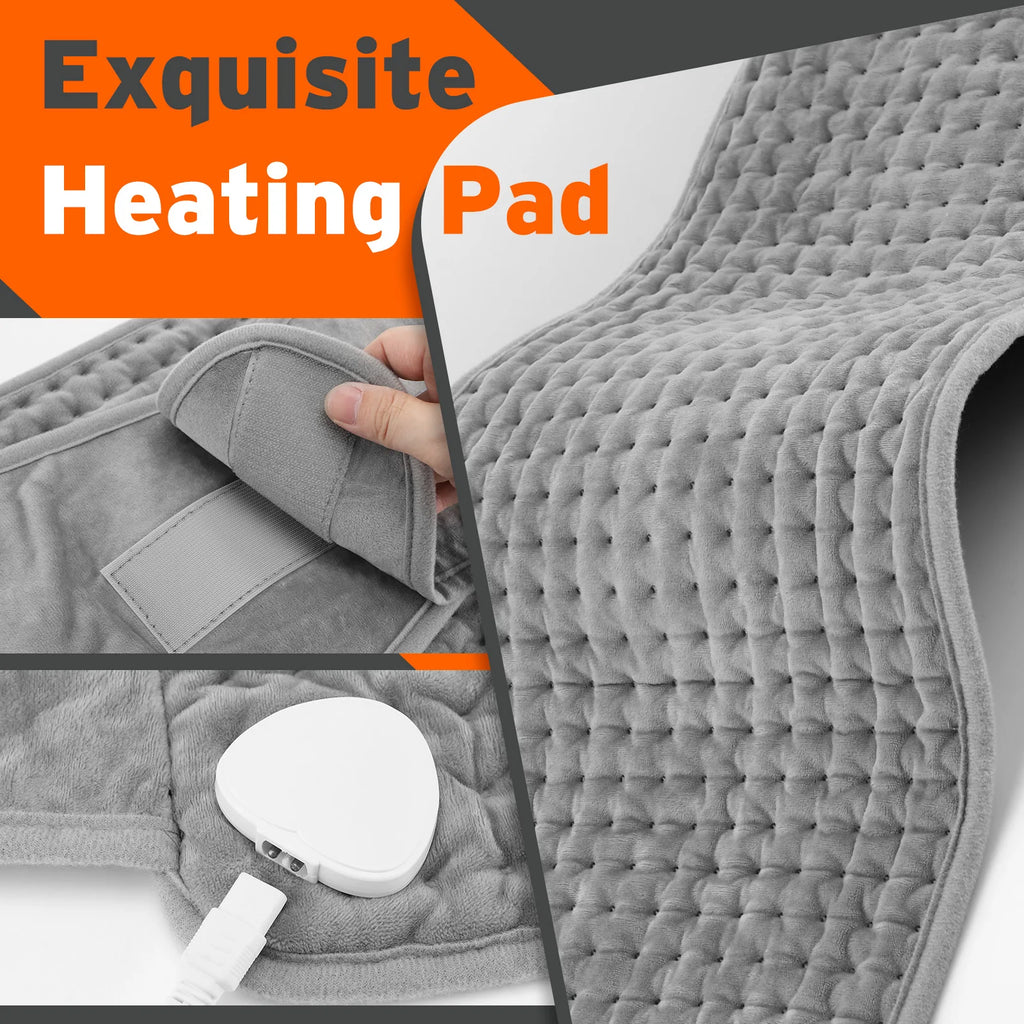 Electric Heating Back Brace - Adjustable Heat Therapy