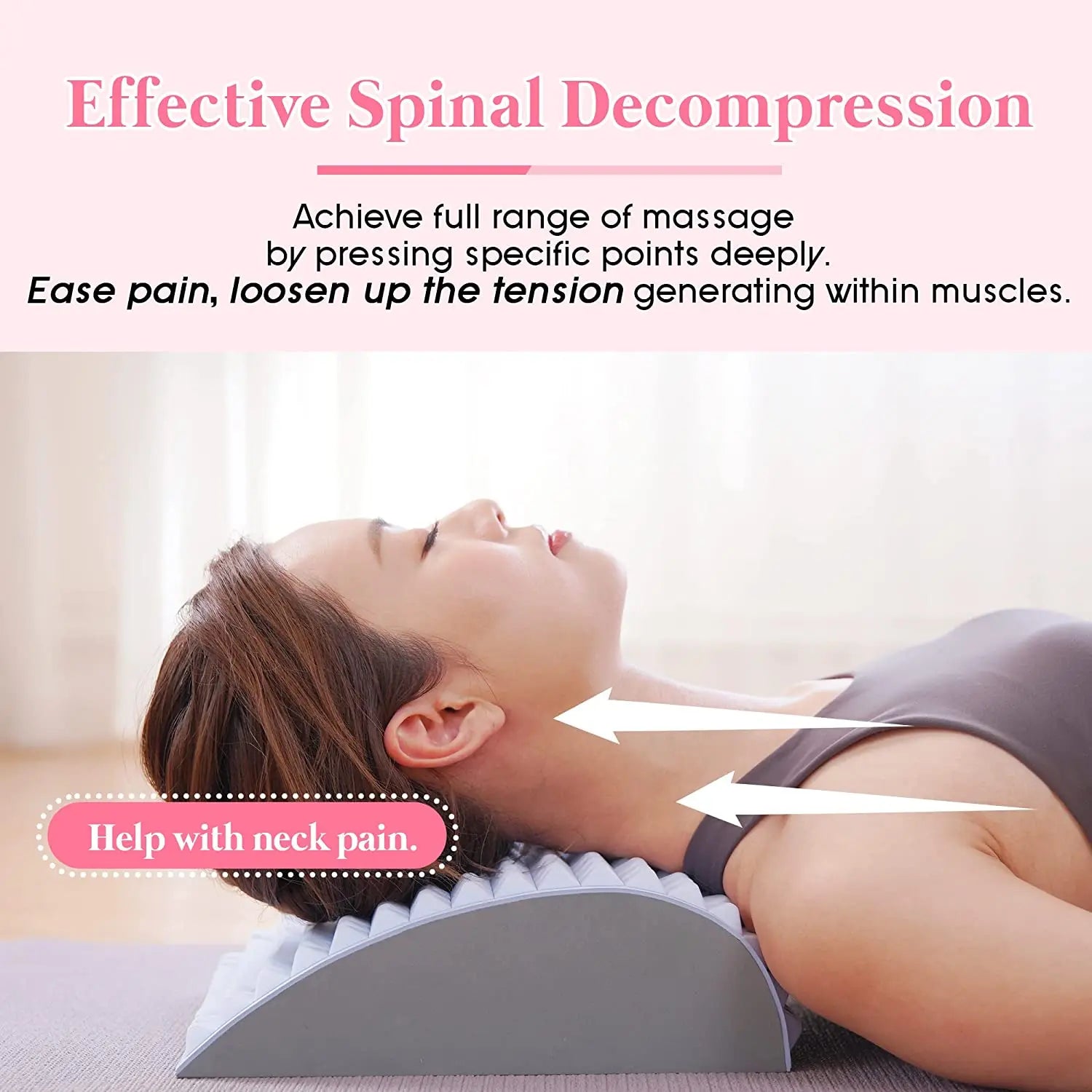 Back Stretcher Pillow - Lower Back Pain Relief