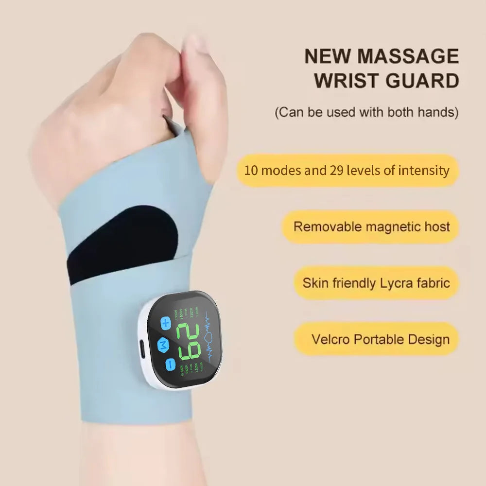 Electric Hand Wrist Massager - 10 Mode Vibration