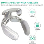 Electric Neck Massager - TENS Pulse Heating Therapy