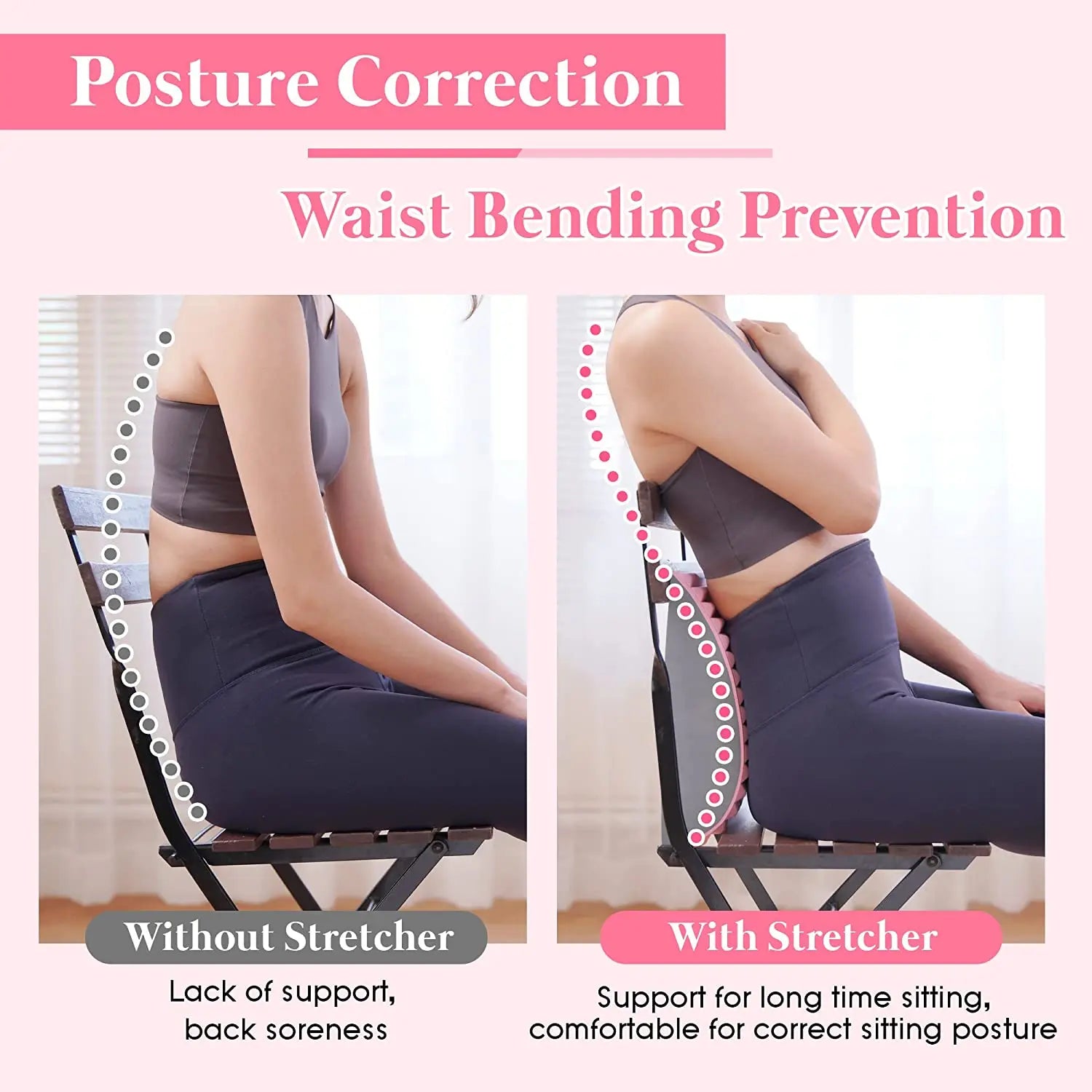 Back Stretcher Pillow - Lower Back Pain Relief