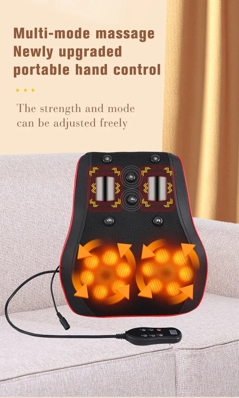 Electric Shiatsu Neck Massager - Heating Traction