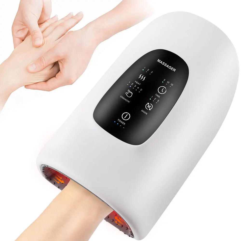 Cordless Hand Massager - Heat & Air Compression