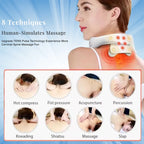 Electric Neck Massager - TENS Pulse Heating Therapy