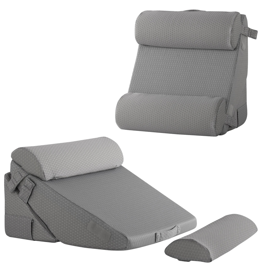 4-Piece Adjustable Wedge Pillow Set