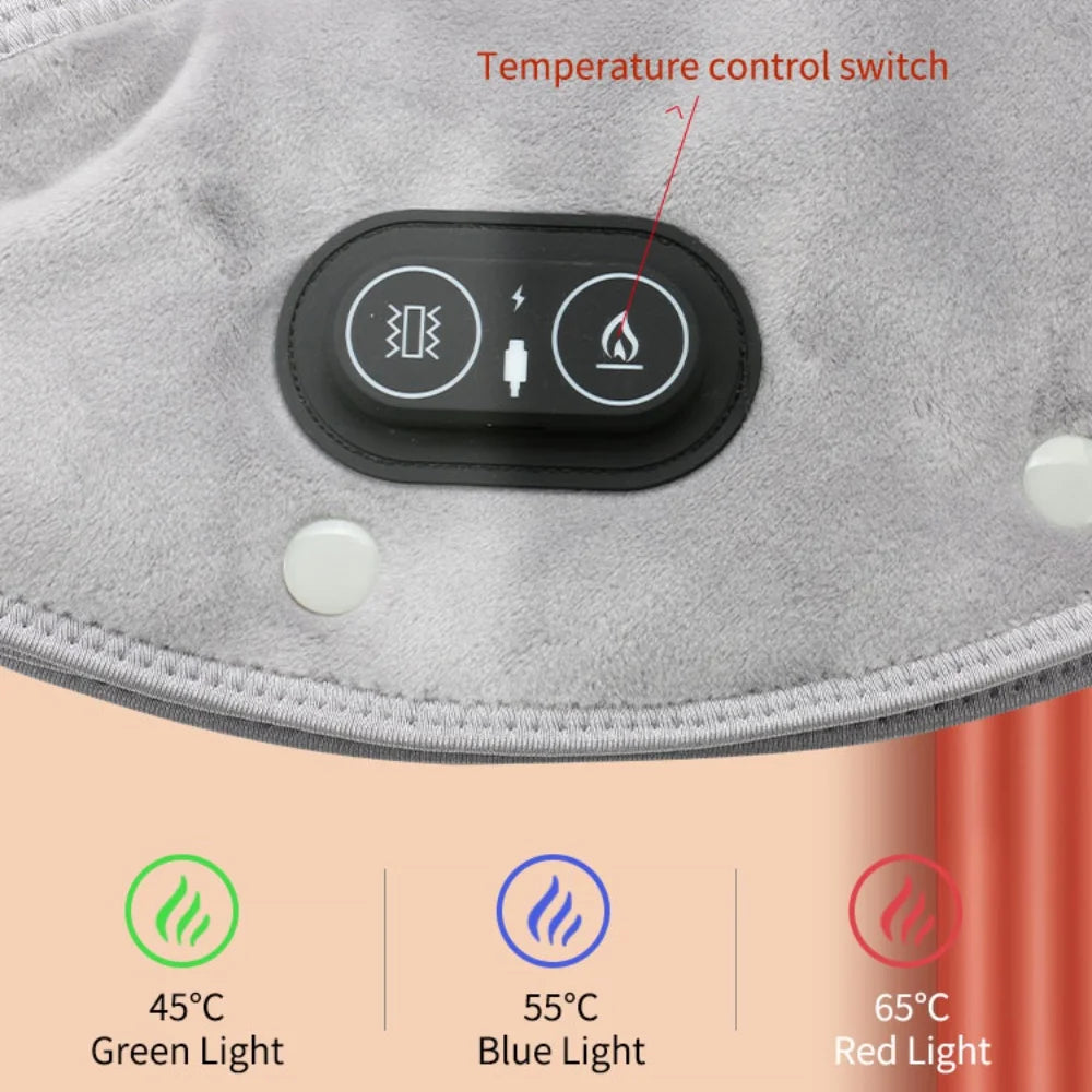 Shoulder Neck Heating Pad - Electric Massage Shawl