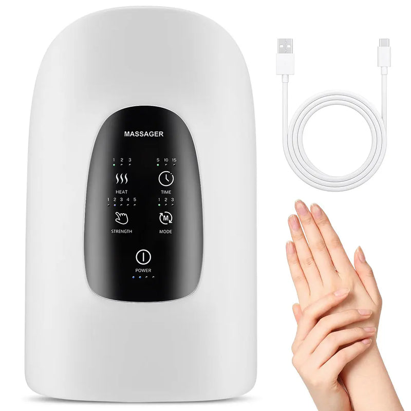 Cordless Hand Massager - Heat & Air Compression