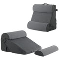 4-Piece Wedge Pillow Set - Adjustable Sleep Support