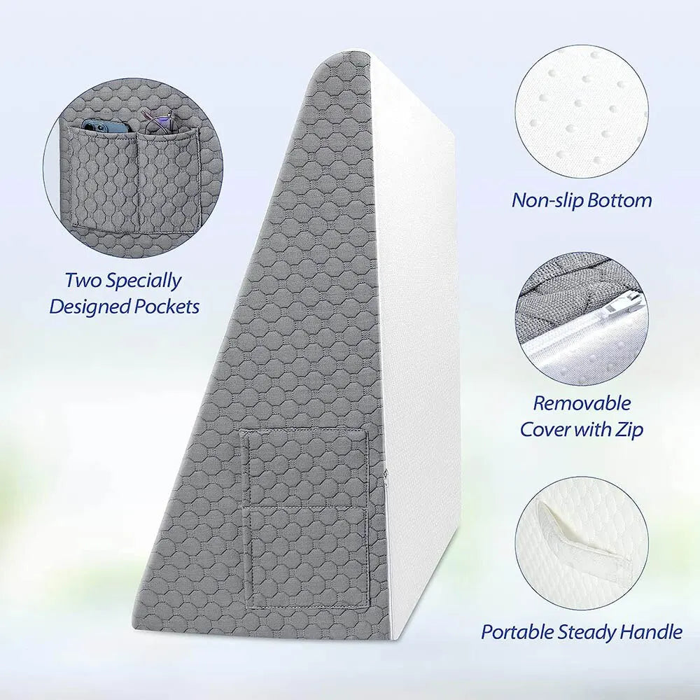 Orthopedic Wedge Pillow - Acid Reflux & Back Pain Relief