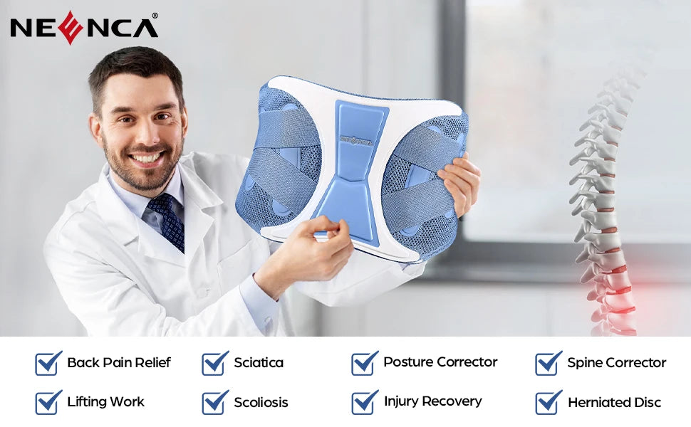 Lumbar Support Belt - Lower Back Pain Relief