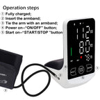 Blood Pressure Monitor - Large Display (Rechargeable)