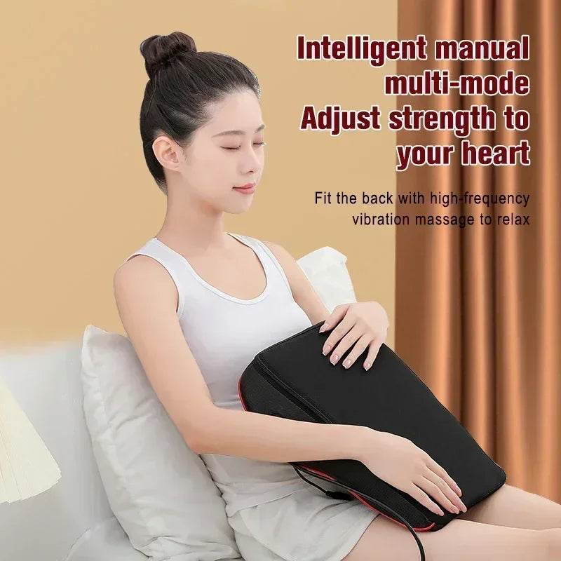 Electric Shiatsu Neck Massager - Heating Traction