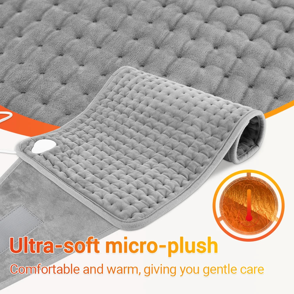 Electric Heating Back Brace - Adjustable Heat Therapy