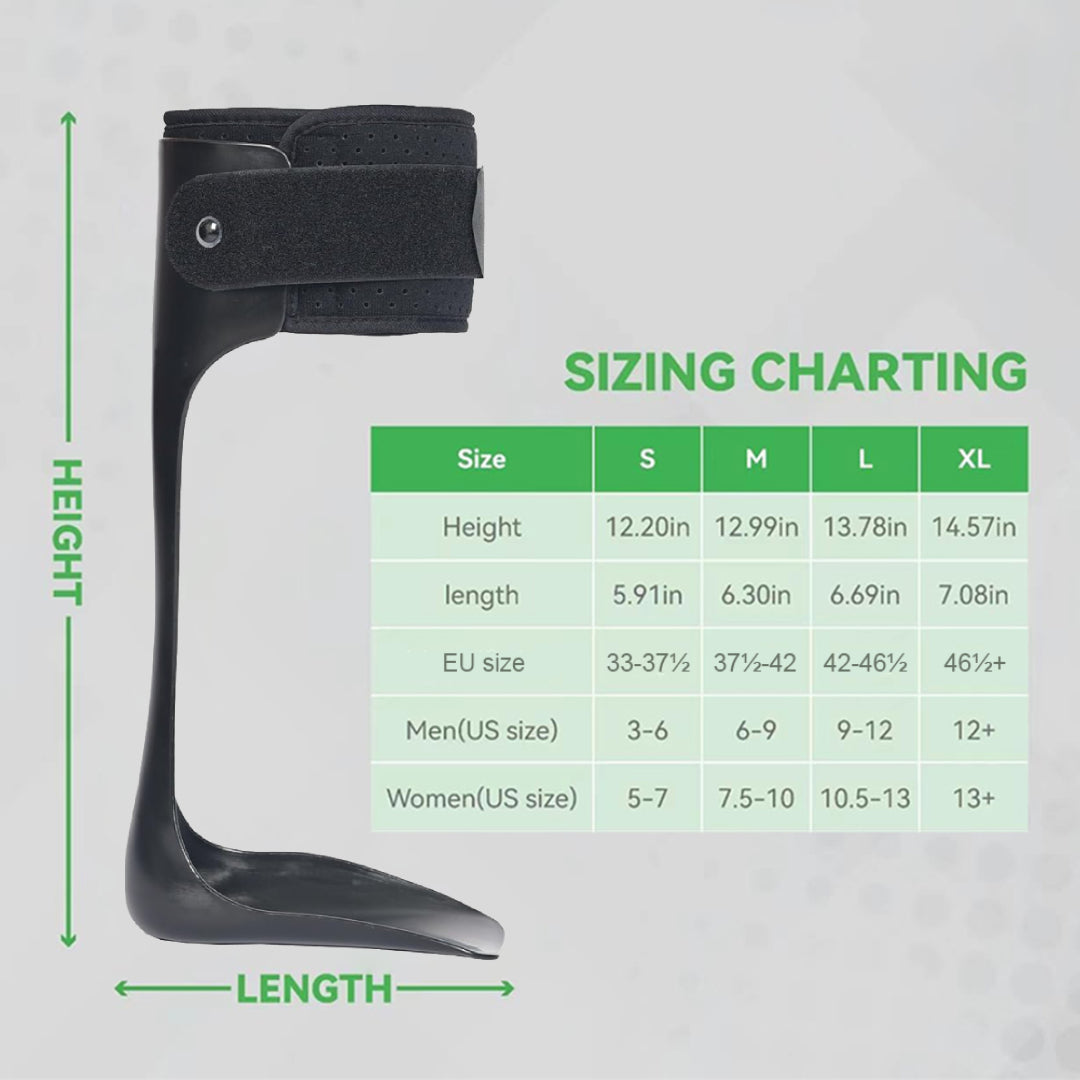 AFO Drop Foot Brace - Ankle Support for Walking