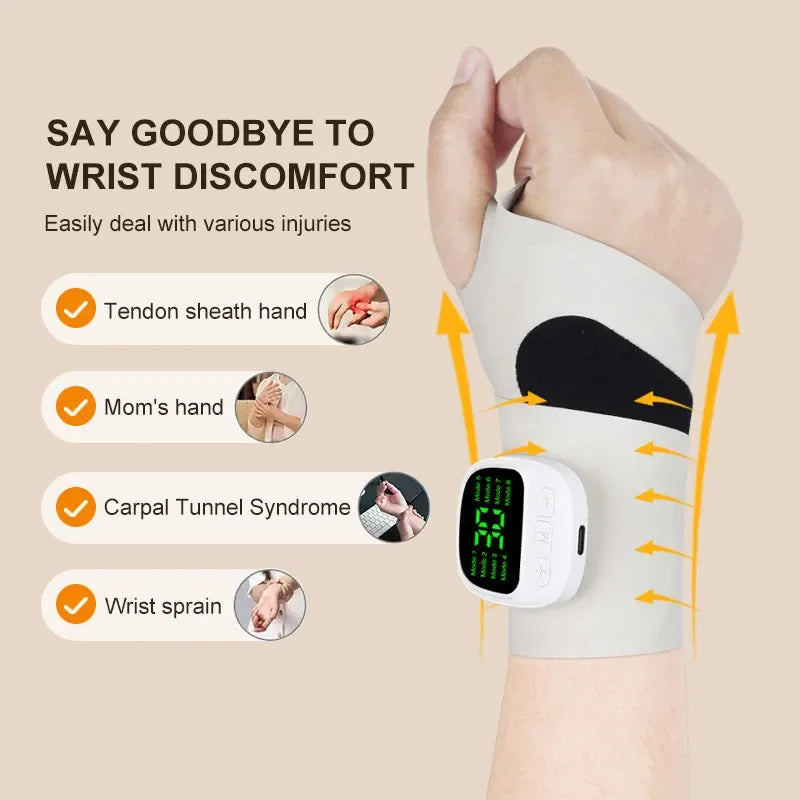 Cordless Hand Massager - USB Wrist Support Brace