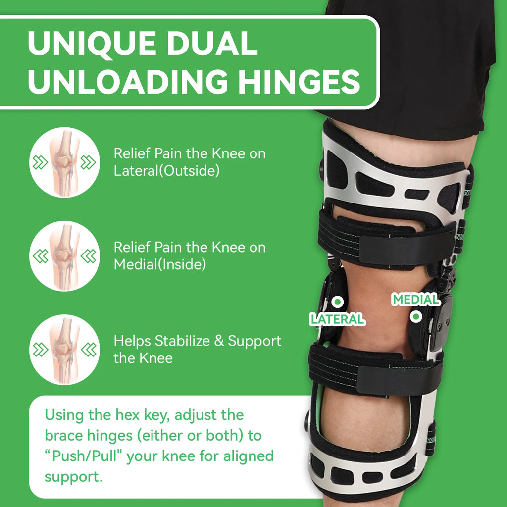 Unloader Knee Brace for Arthritis - OA Pain Relief