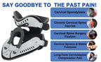 Neck Brace - Adjustable Cervical Collar for Pain Relief