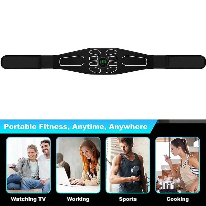 Abdominal Massager Waist Belt - Muscle Toner & Fitness