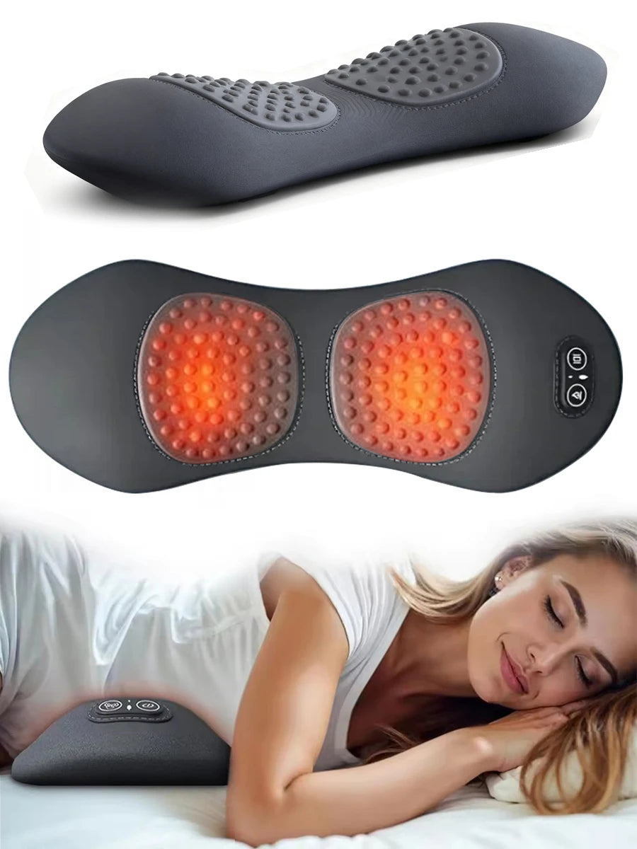 Back Pillow Heating - Lumbar Support Massager