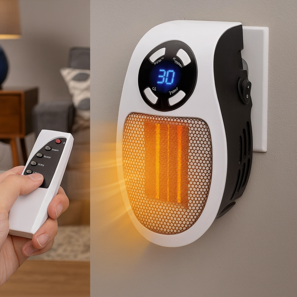 Compact Plug-In Wall Heater