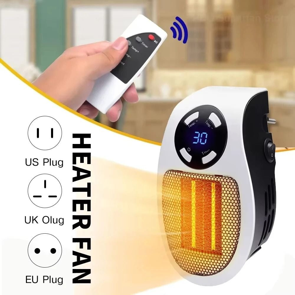 Compact Plug-In Wall Heater