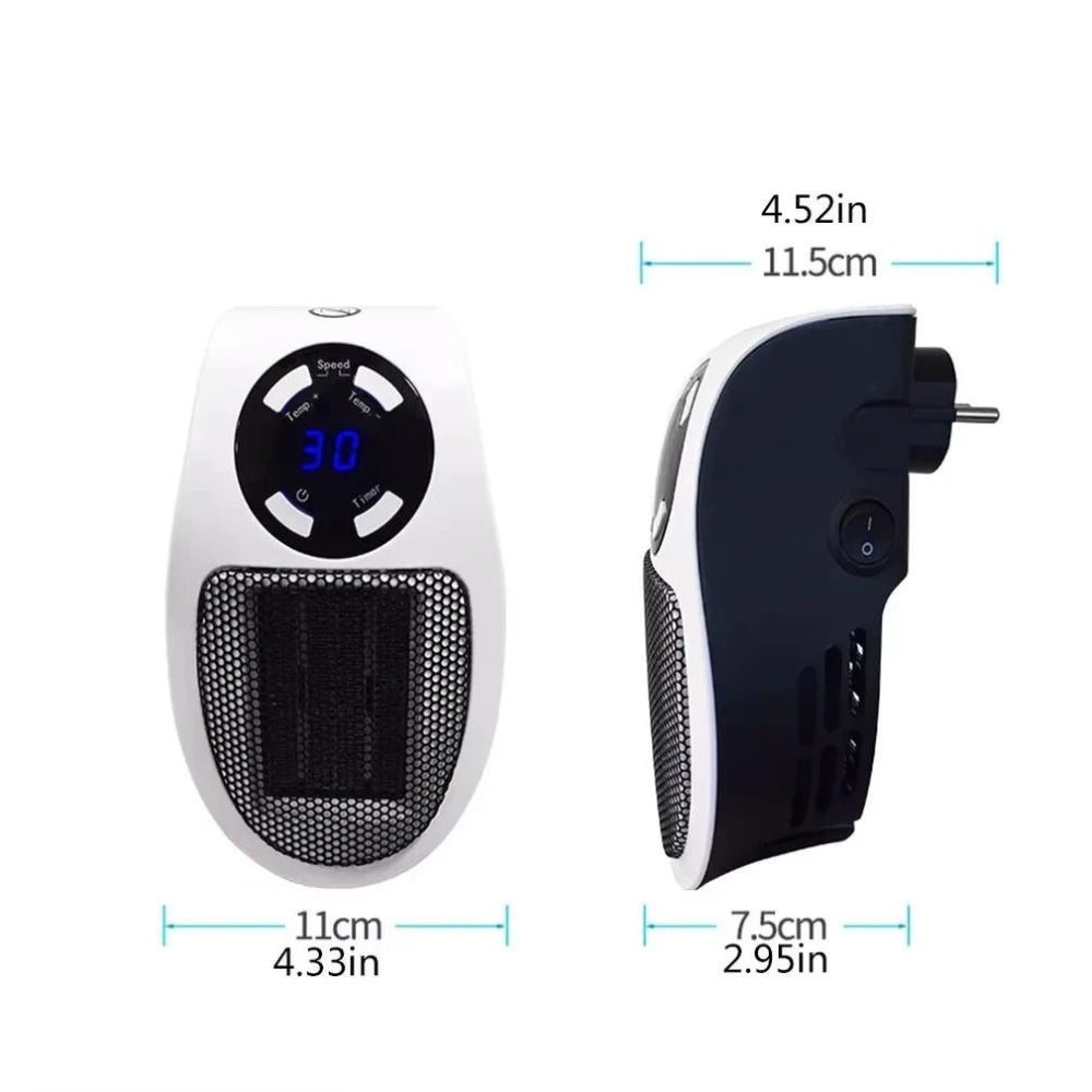 Compact Plug-In Wall Heater