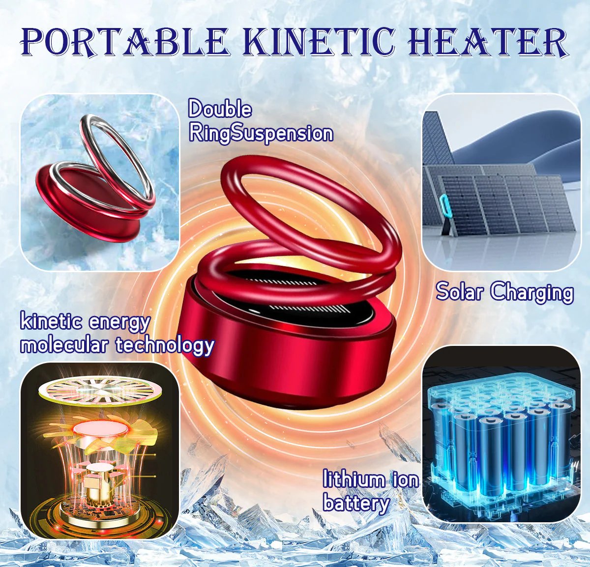 Rechargeable Portable Heater
