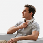 TENS & EMS Pulse Massager white background