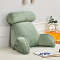 Adjustable Backrest Pillow with Arms